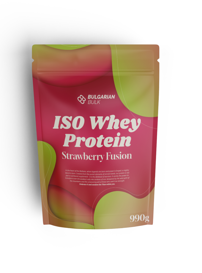 ISO Whey Protein Strawberry Fusion 990g