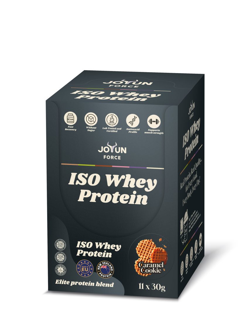 ISO Whey Protein - Caramel Cookie (11x30g) - Image 4
